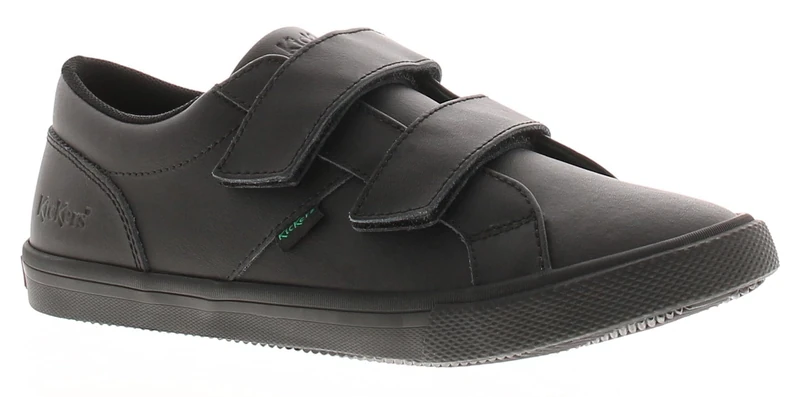 Kickers Kids Unisex Kody Twin Multi Active Shoe, Black, 13, UK