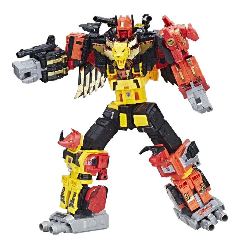 Transformers Power of the Primes Titan Class Predaking Combiner Action Figure Set