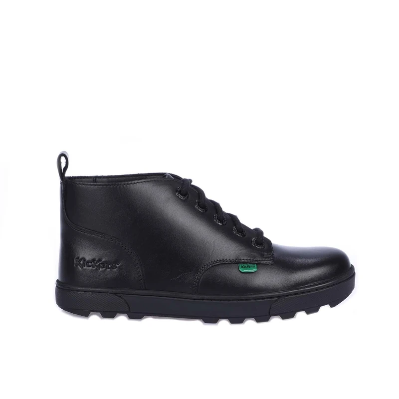 Kickers Kids Unisex Disley HI Boot Ankle Boot, Black, 6, UK