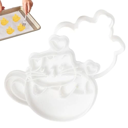 Cat Baking Mold - Fondant Mould for Kitchen - Cute Easy Demolding Cook Tool Mould for Party Kitchen Home Valentine Festival Wedding Celebration Baking Crafting