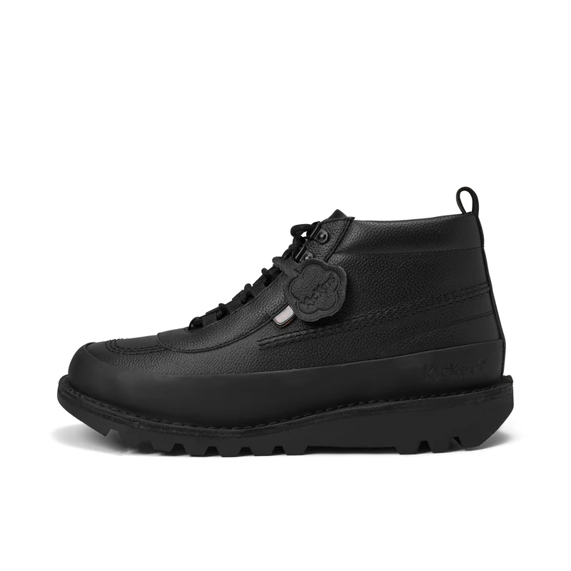 Kickers Men's Kick Hi Track Boots, Black, 8