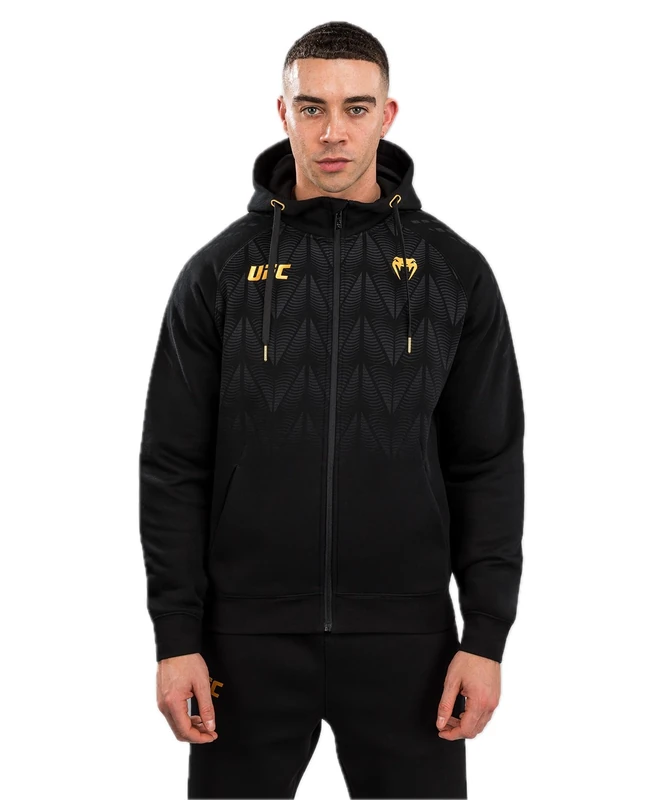 Venum UFC Zenith Men’s Replica Champion Zip Hoodie - XL Black/Gold