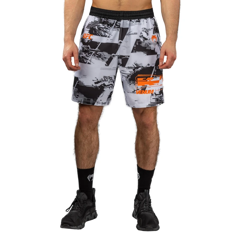 Venum UFC Zenith Men’s Black/White/Orange Authentic Fight Week Performance Short - S