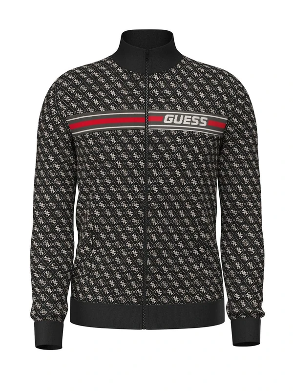 GUESS Athleisure Man's Full Zip SWEATSHIRT KORBIN FULL ZIP TRACKSUIT XS