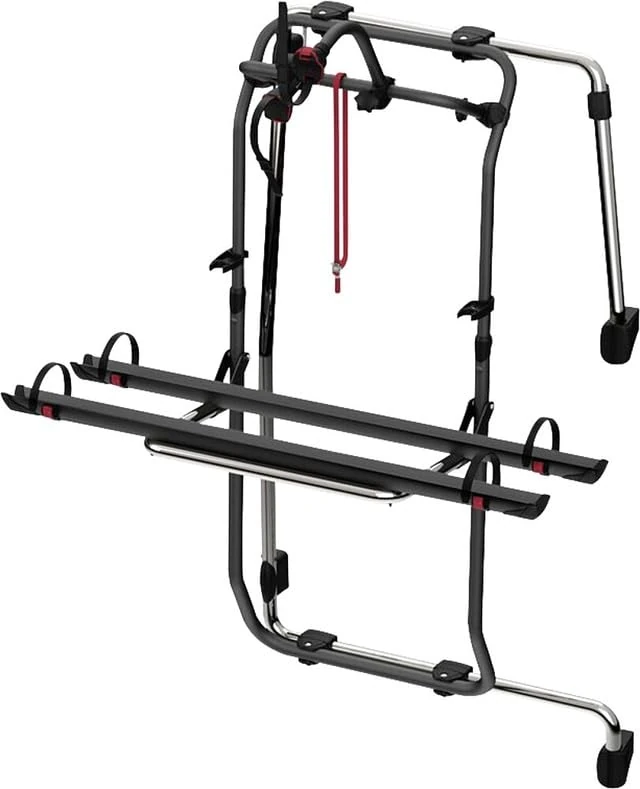 Fiamma Bicycle Carrier Carry Bike Frame for Ducato/Sprinter/Crafter, Deep Black, Aluminium, 22 x 130 x 66 cm, 11.5 kg, Load 50 kg, 2 Wheels