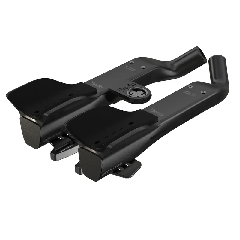 Deda Elementi Jet2 Hydro Handlebar Extensions, Black, 315mm, Compatible with Shimano Satellite