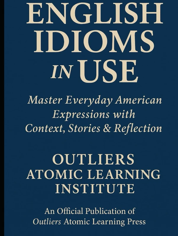 English Idioms in USE: Master Everyday American Expressions with Context, Stories & Reflection (Title: English Vocabulary in Use (2025 Edition)) - Image 1