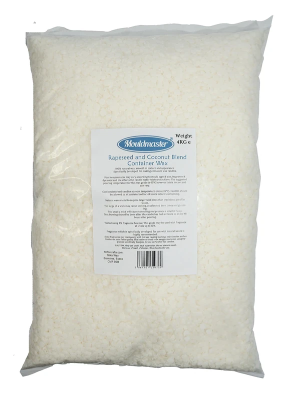 Rapeseed and Coconut Blend Container Wax 4KG, KRC05