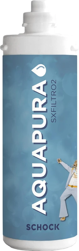 SCHOCK |Acquapura 2 Microfilter, 10,000 litres, Activated Carbon Microfilter for Three-Way Mixer, Retains Impurities up to 0.5 Microns, Eliminates Pollution, Undesirable Flavours and Odors - Image 1