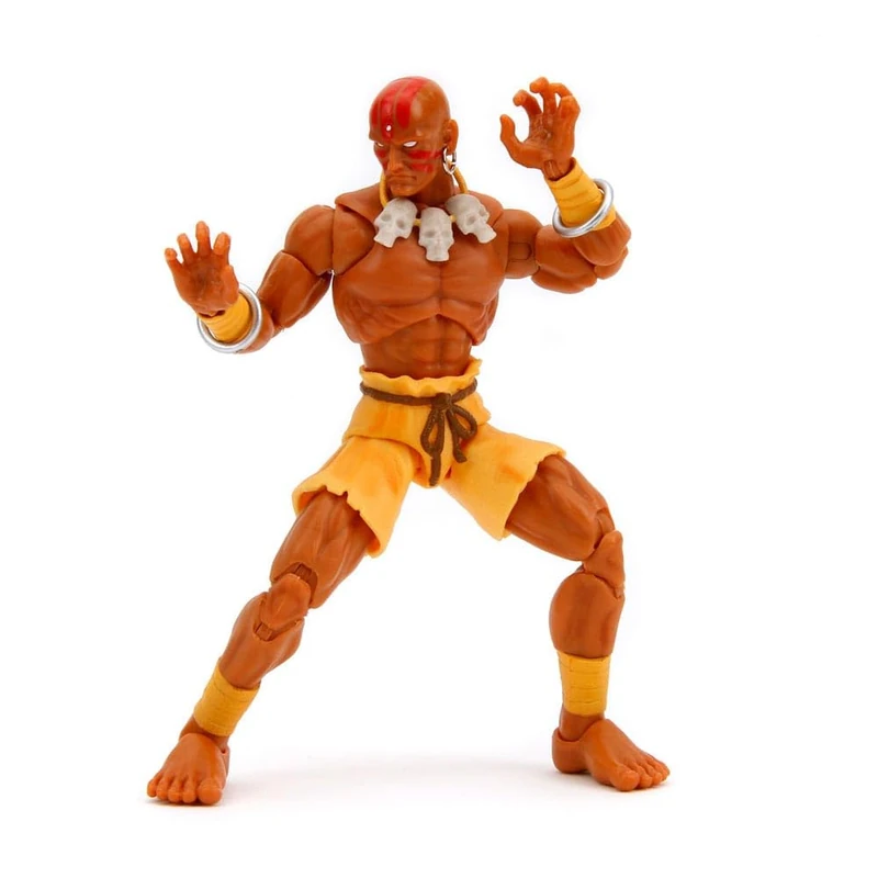 Jada Toys 9334220314R00 Street Fighter II Dhalsim Collectible Action Figure Size 15 cm True to the Original Collectible
