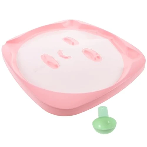 SMASOLO 2pcs DIY Face Mask Molds Set Measuring Spoon Facial Mask Making Plates for Women Skin Care Beauty Tool