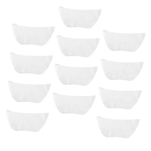 MOTHNUR 100PCS Silk Nonwoven Neck Mask Sheets Hydrating Paper Facial Toner Mask for Skin Care Spa Beauty Treatment