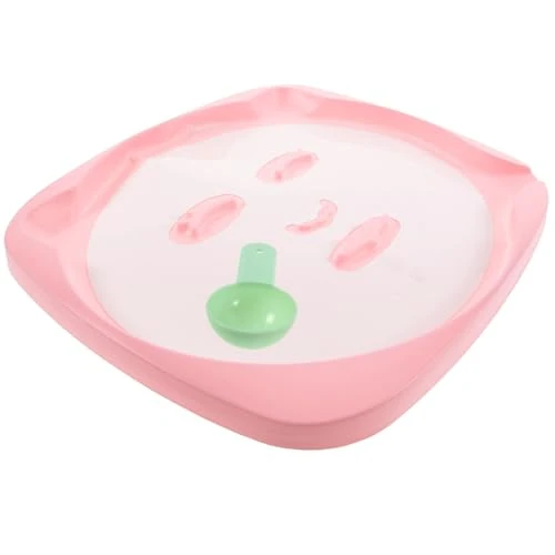 jojofuny 2pcs Face Mask Mold Set Measuring Spoon DIY Facial Mask Plates Tray for Women Beauty Tool Skin Care