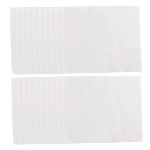 Sewroro 100pcs Disposable Gauze Facial Mask Sheets for Beauty Salon Use, Breathable Soft Facial Mask Paper Pads Suitable for Skin Care Treatments