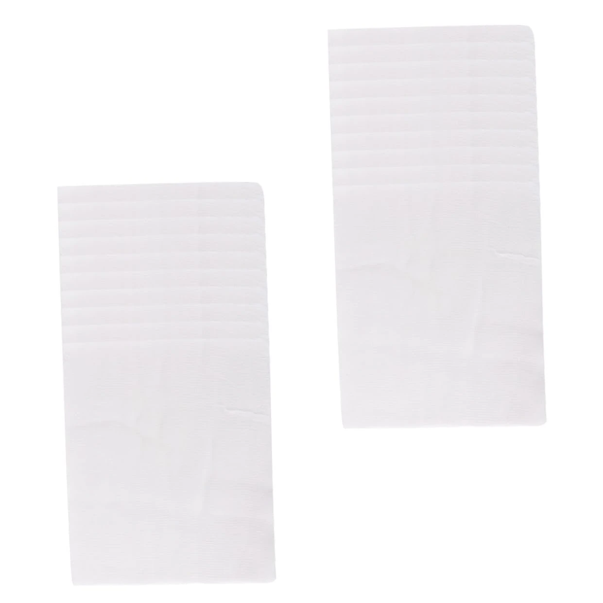 SEWACC 100pcs Disposable Beauty Salon Facial Sheet Gauze Pads Soft Seaweed Mask Paper for Spa and Skincare Treatments