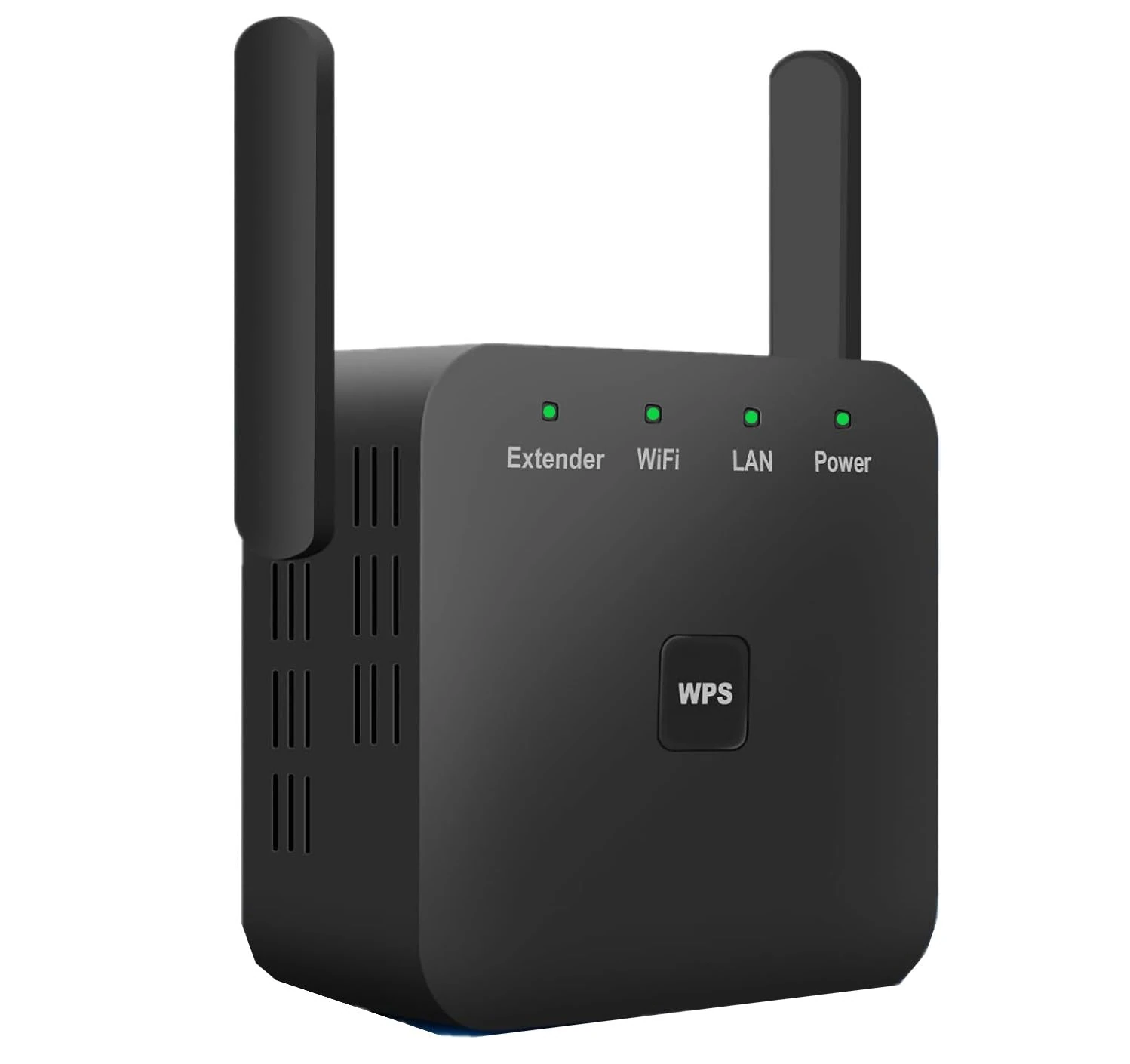 2025 Newest WiFi Extender, WiFi Booster, WiFi Repeater, Covers Up to 9800 Sq.ft and 50 Devices, Internet Booster - with Ethernet Port, Quick Setup, Home Wireless Signal Booster（Black）