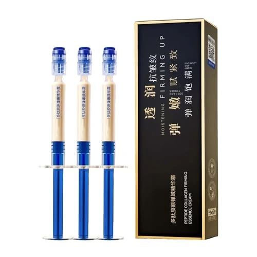 Micro-Molecular Collagen Anti-Wrinkle Lotion, Polypeptide Collagen Elastic Essence Cream for Face, Moistening Firming Up Cream to Tighten Sagging Skin, Anti-Aging Day Care for All Skin Types (3)