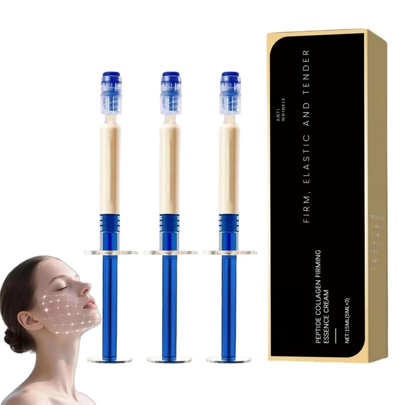 Micro-Molecular Collagen Anti-Wrinkle Lotion, 2026 New Peptide Collagen Firming Essence Cream, Peptide Serum, Anti Aging & Anti Wrinkle Face Care, Natural Hydrating Face Serum for All Skin Type