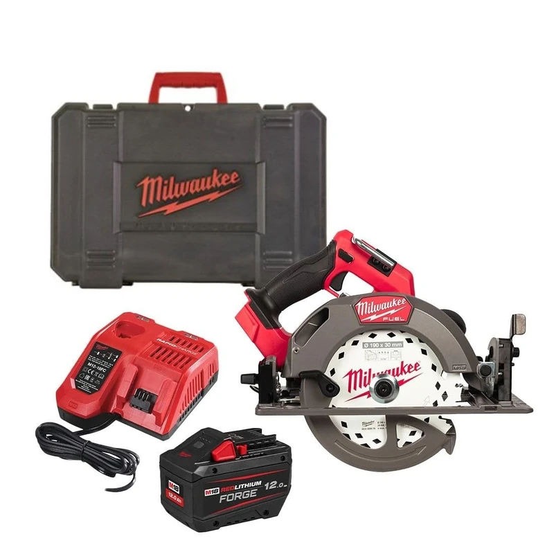 Milwaukee M18 Fuel FCS66GR3-121C 18v Brushless 190mm Circular Saw Inc 1x 12.0Ah Forge Battery