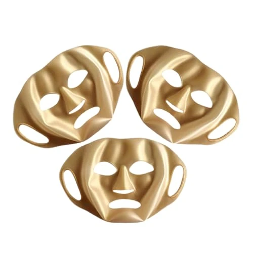 VINTORKY 3Pcs Reusable Silicone Face Covers for Facial Skincare Comfortable Fit Moisturizing Holder for Home Beauty Use