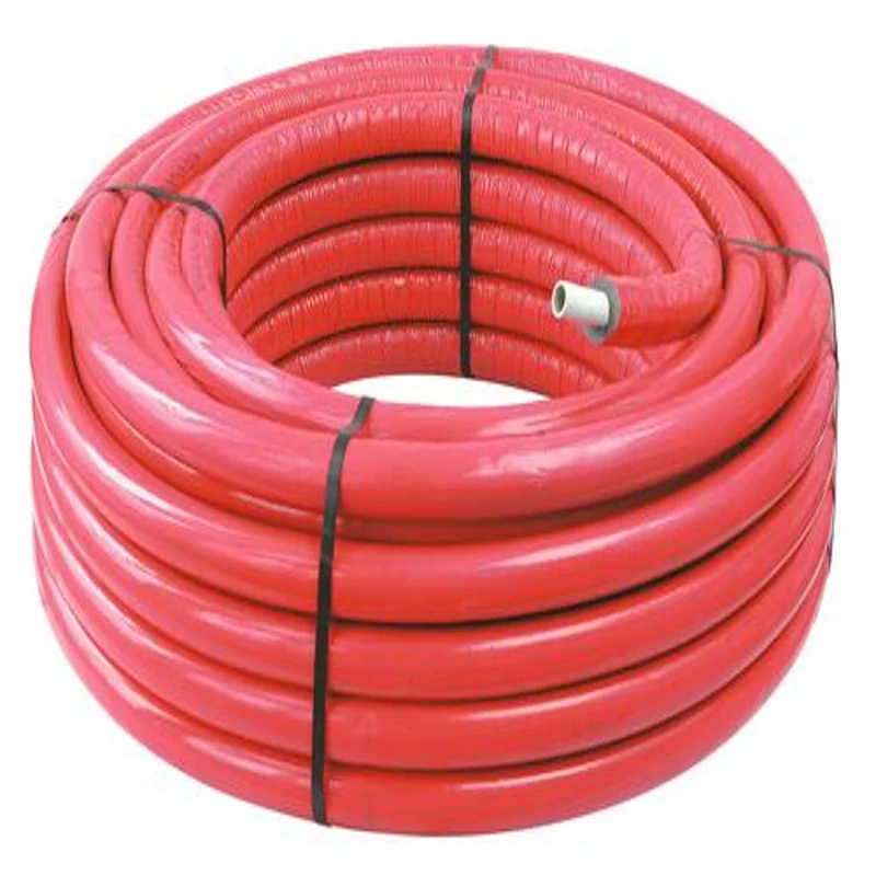 SOMATHERM for You - Roll of 25 m of Ø26 Insulated Multilayer Hose - Drinking Water and Heating Networks - Red - Tmin 5°C/Tmax 95°C - Max Pressure 10 Bar - Oxygen Barrier