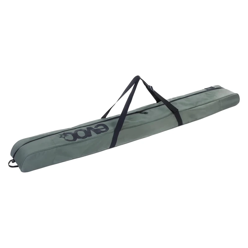 EVOC SKI Bag Ski Bag (Wide-Opening Cross-Country, Compression Straps for Adjusting The Pack Volume, Removable Shoulder Strap, S/M), Dark Olive