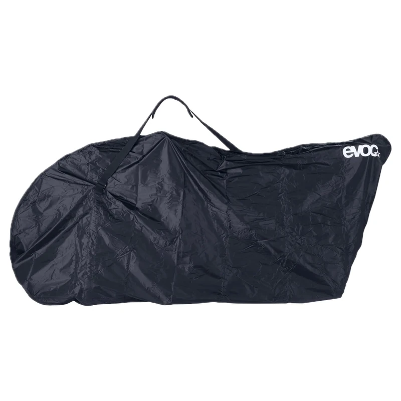 EVOC BIKE COVER MTB Bike bag for mountain bikes, bike transport bag for train travel (front wheel removal, disc brake protection, lightweight & robust bike case, uncomplicated), Black