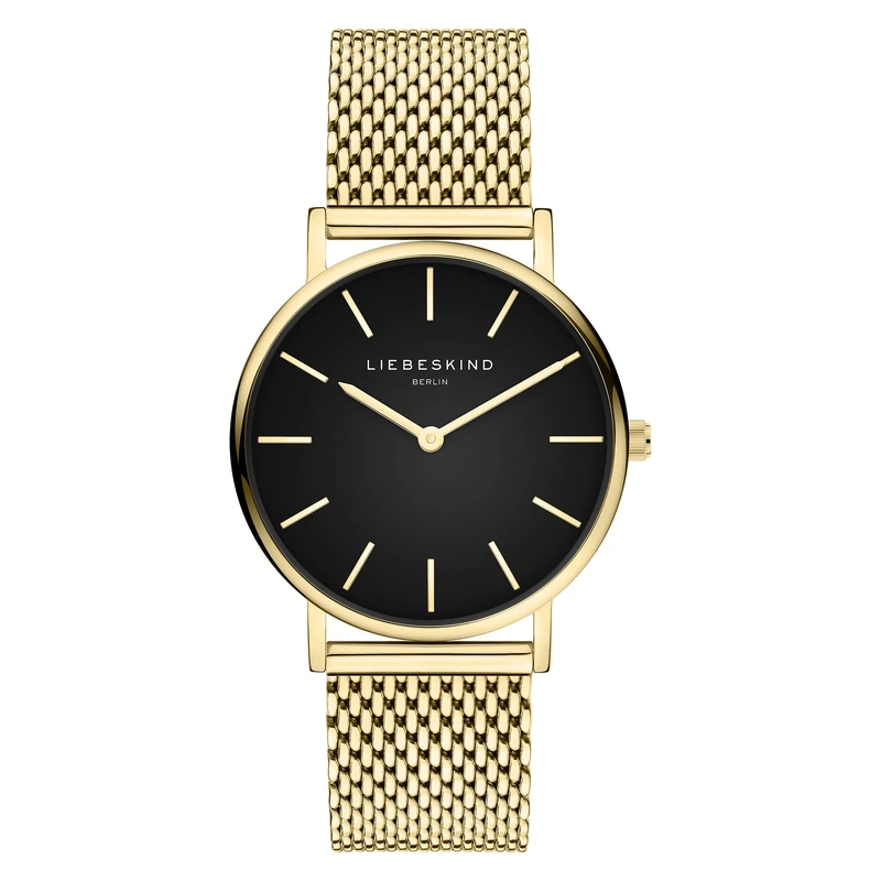 Liebeskind Berlin LT-0510-MQ Women's Watch Stainless Steel in IP Gold on Stainless Steel Strap