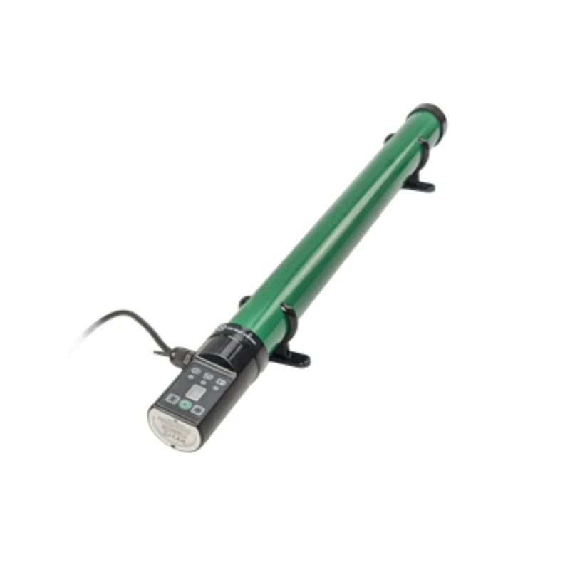 LightHouse ECOHEAT 80W Tube Heater with Thermostat – Energy Efficient Greenhouse & Garage | Anti-Frost Protection | Safe, Low-Running Cost Electric Tube Heater, Green