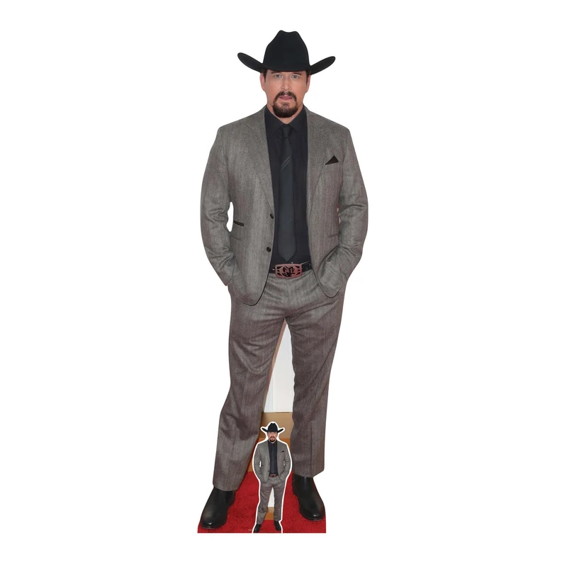 Star Cutouts CS1266 Cole Hauser – 191cm Lifesize Cardboard Cutout | Fun Film Fan Decoration for Parties & Collectors