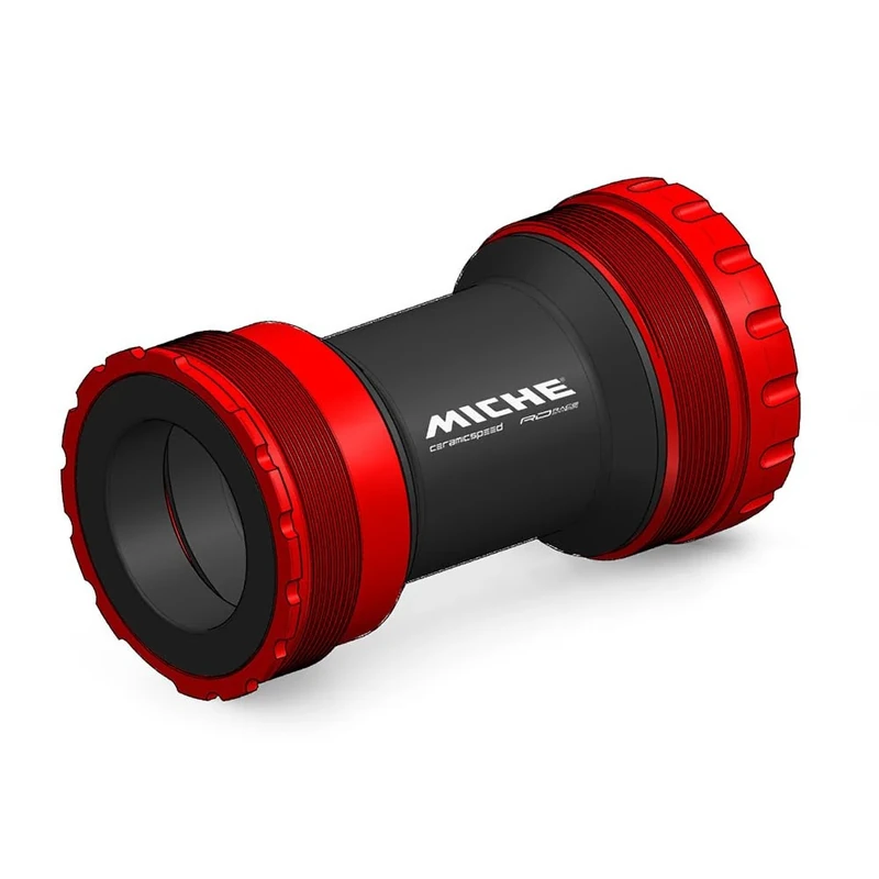 Miche Race Division T47 BBRight 29 Bottom Bracket, Red, T47 (74mm-78mm)