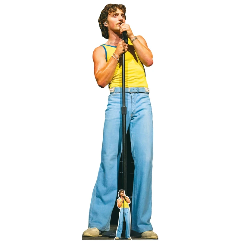 Star Cutouts CS1247 Benson Boone Singing – 178cm Lifesize Cardboard Cutout | Fun Music Fan Gift & Event Display Decoration