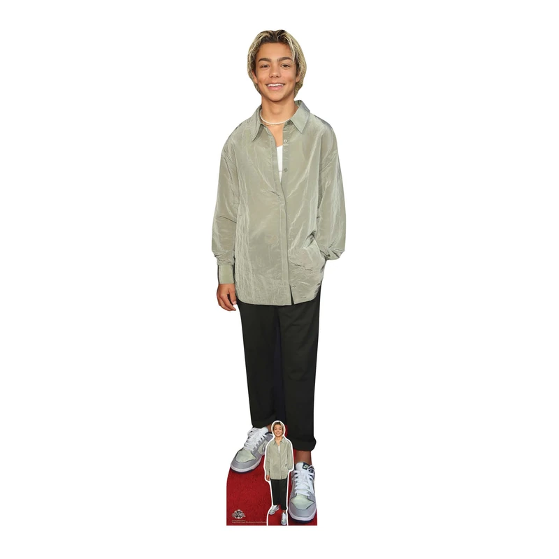 Star Cutouts CS1265 Malachi Barton – 191cm Lifesize Cardboard Cutout | Fun Celebrity Display for Kids, Fans & Events