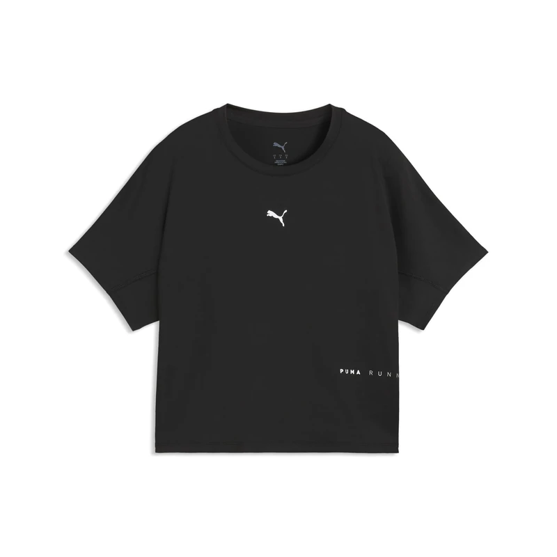 W Run BRIGHTSTRIDE Cloudspun Tee Puma Black