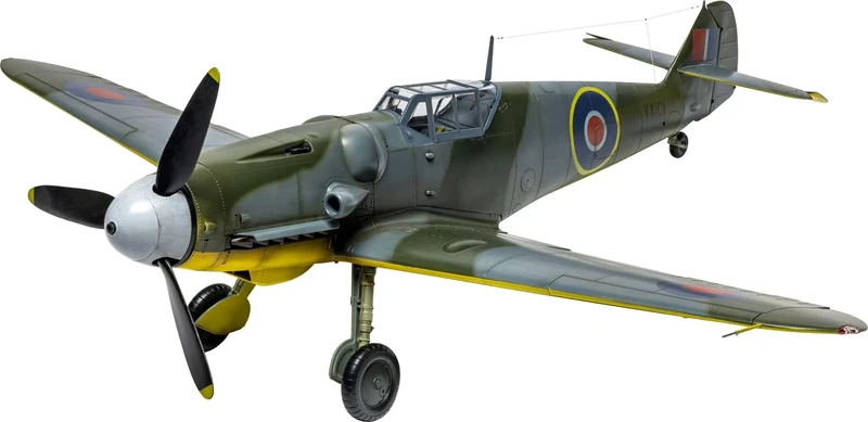 Airfix A17003 Messerschmitt Bf109G-5/6 Plastic Model Plane Kits for Adults and Children 8 plus, Set Includes Sprues and Decals - 1:72 Scale Model Aircraft