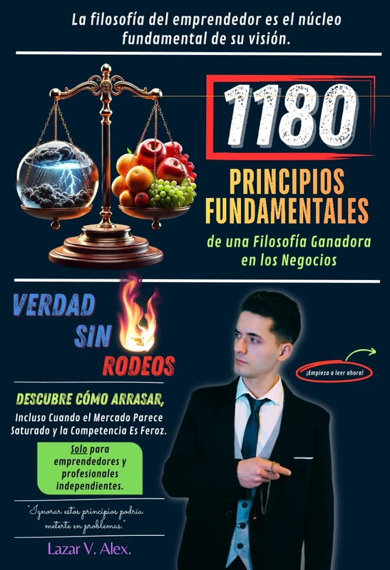 1180 Principios Fundamentales de una Filosofía Ganadora en los Negocios: Descubre Cómo Arrasar, Incluso Cuando el Mercado Parece Saturado y la Competencia Es Feroz.