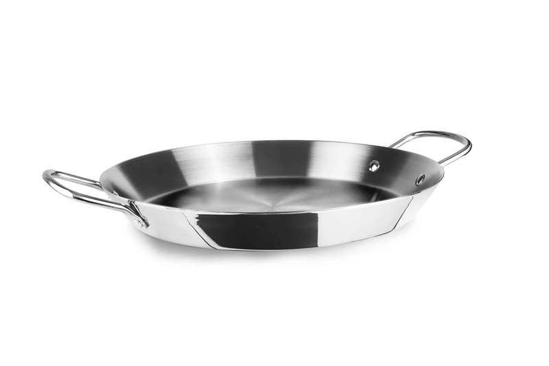 IBILI - Paella pan 5Ply Element 42 cm, 10 Servings, Non-Stick, 5 Layers, Suitable for Induction