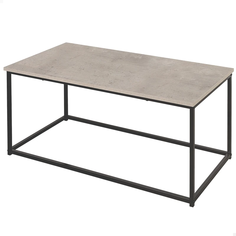 AKTIVE MAX Home Side Table 90 x 48 x 40 cm, Maximum Weight Supported 20 kg, Cement Effect, Coffee Tables, for Living Room, Dining Room, Office (18514)