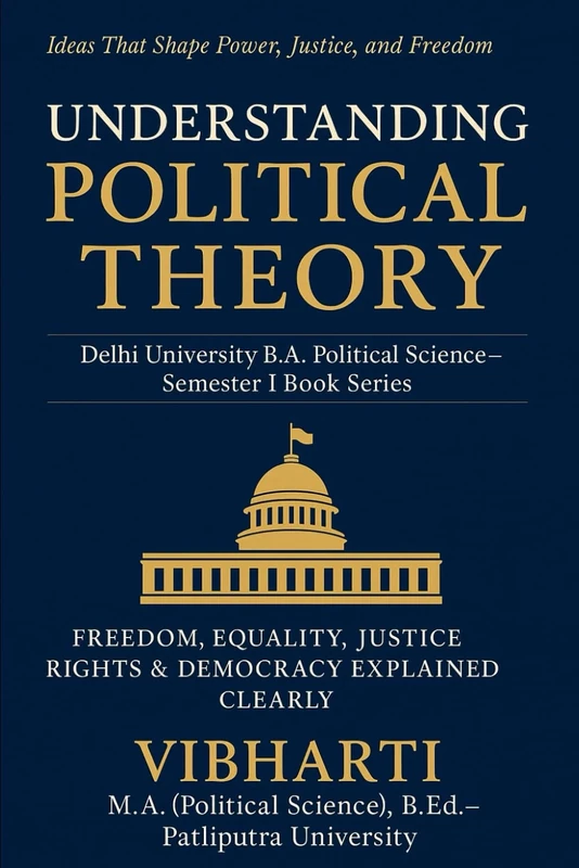 Understanding Political Theory: The Power of Ideas in Politics: Exploring Freedom, Justice, Equality, Rights, and Democracy in the Modern World: 1 (Delhi University B.A. Political Science) - Image 1