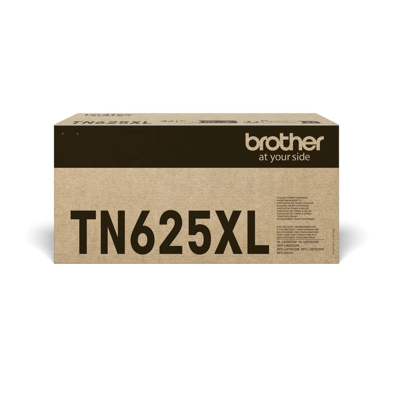 Brother TN625XLBK Toner Cartridge, Black, Single Pack, up to 5,500 Pages, Includes 1 x Toner Cartridge, Genuine Supplies - Image 1