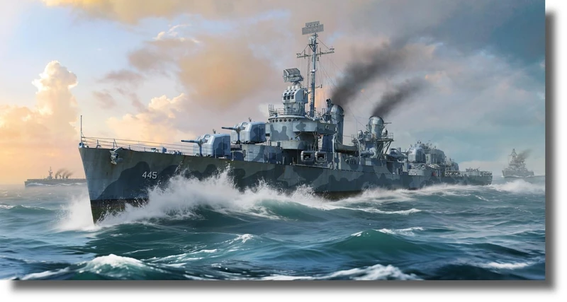 Merit International/I Love Ki 365309-1/350 USS Fletcher DD-445 Scale 1:350