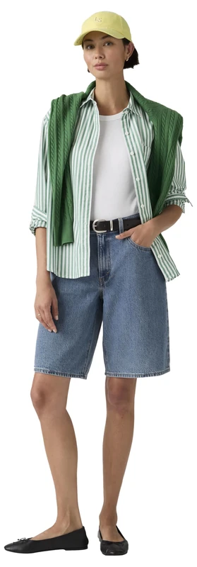 Baggy Dad Jort Own It Tencel - Image 1