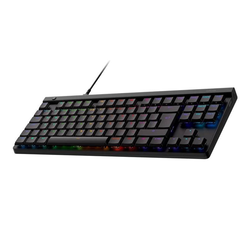 Logitech G G515 TKL Wired Low Profile Gaming Keyboard, QWERTY Portuguese Layout, Tactile - Black - Image 1