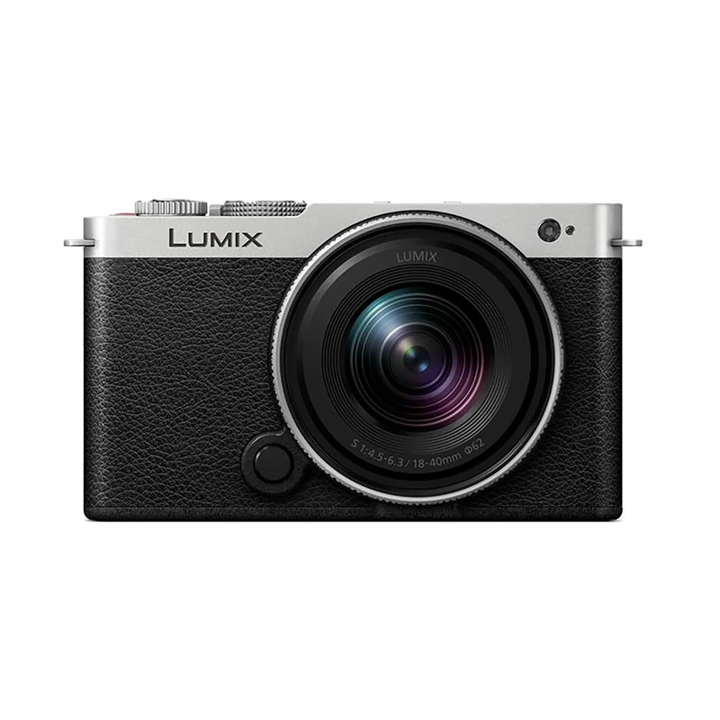Panasonic Lumix S9 Full Frame Mirrorless Camera, Open Gate Vlogging Camera, Black & Silver with 18-40mm S lens, 24.2MP, 6K /4K Video, 779 Point PDAF, Image Stabilisation, Free-Angle Screen, WiFi