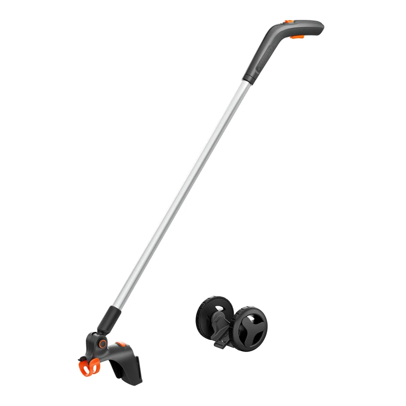 Gardena Handle and Wheels Accessories Handheld: Ergonomic handling, Cordless, Seamless Integration with Grass Shears, Good manoeuvrability, Easy to Assemble (14753-20)