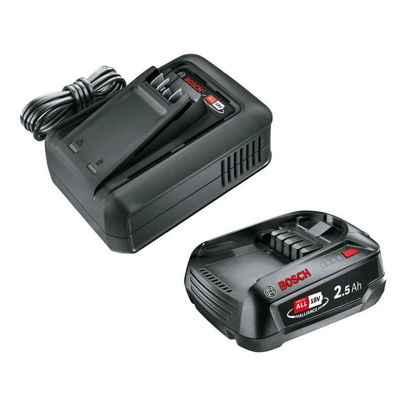 GARDENA Starter Kit P4A QC AL18V-44 + 1x 2.5 Ah Batteries and Chargers: Part of the POWER FOR ALL Series, Fast Charge, Charge Status Indicator, Long Lasting Power (14913-20)