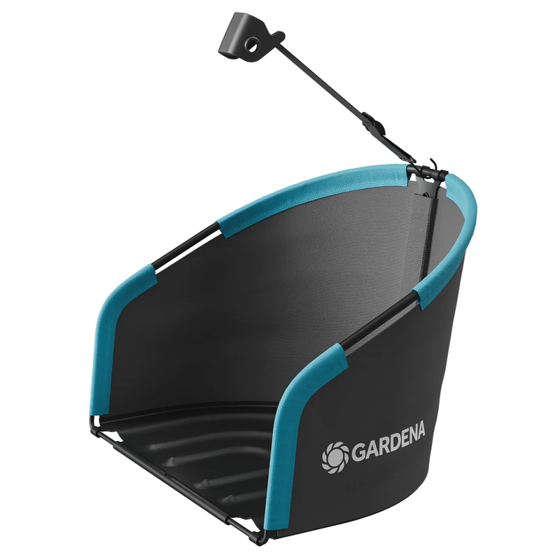 Gardena Grass Catcher Cylinder Lawnmowers: Can be Used as a Shovel, Space-Saving Storage, 49-Litre Capacity, Compatible Design, Easy to Empty (11770-20)