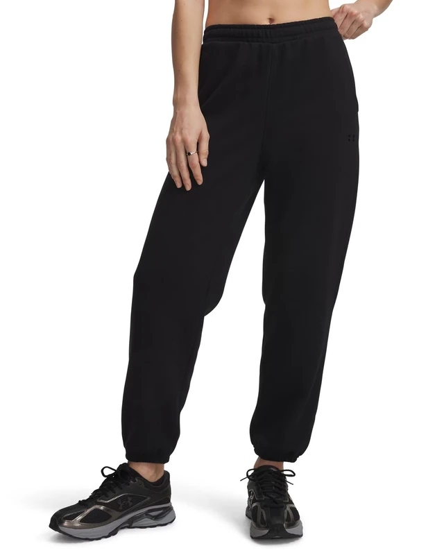 Under Armour UA Icon HWT Gym Pant - Pants - Bottoms - Ultimate Black/Ultimate Black - Size: SM