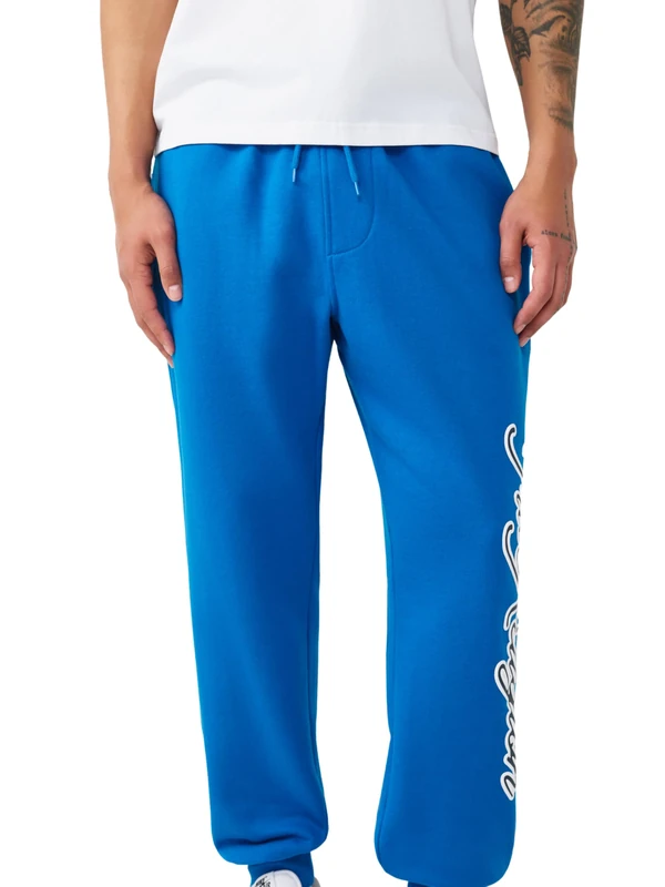 True Religion Men's Diagonal Jogger - Blue L