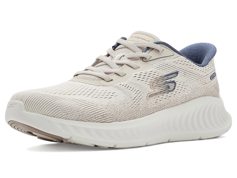 Skechers Women's Slip-Ins: Go Walk Now Parker Trainer, Taupe, 8 UK